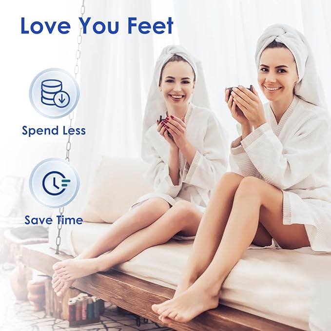 MOWLIE Professional Callus Remover for Feet – Extra Strength Foot Callus Remover Gel with 2 Glass Sandpaper Discs for Electric Foot Callus Remover,Foot Care kit - 50 ml/1.76 fl.oz