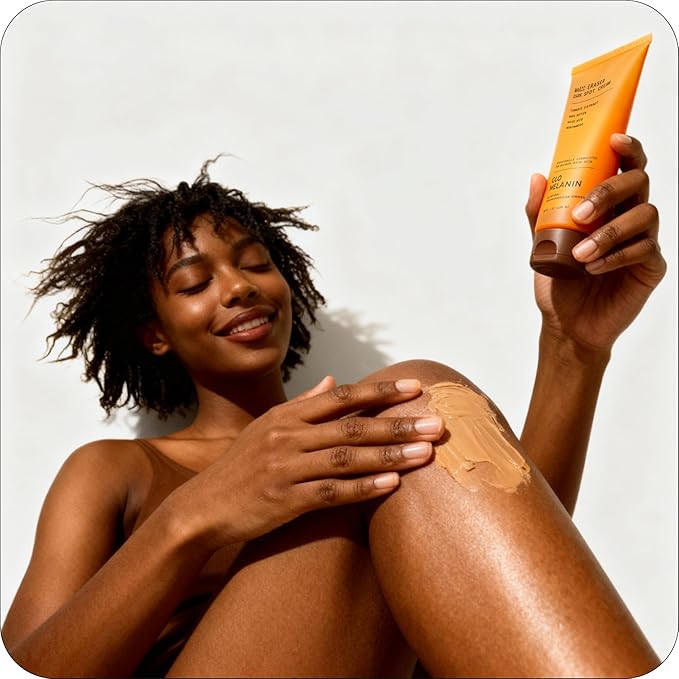 Glo Melanin Magic Eraser Dark Spot Cream for Face, Body & Sensitive Areas - inner thighs remover Made in USA - Faded Cream for Black Spots 1.7 Oz