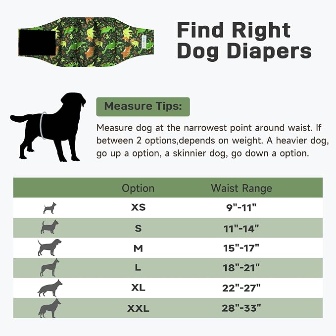 Langsprit Small Male Dog Diapers for Doggie Puppy,Reusable Belly Bands for Male Dogs Wraps,Washable Doggy Dog Diapers Medium Large in Incontinence 5 Pack (Cosmic Cuties, X-Large)