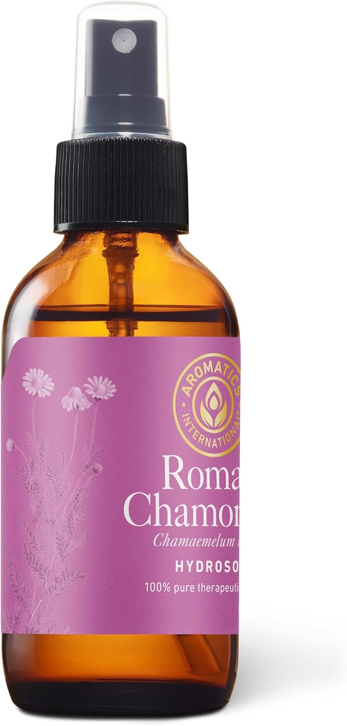 Aromatics International Roman Chamomile Hydrosol 100ml | Sweet Herbaceous Fruity Natural Aromatic Mist for Home, Body & Daily Use