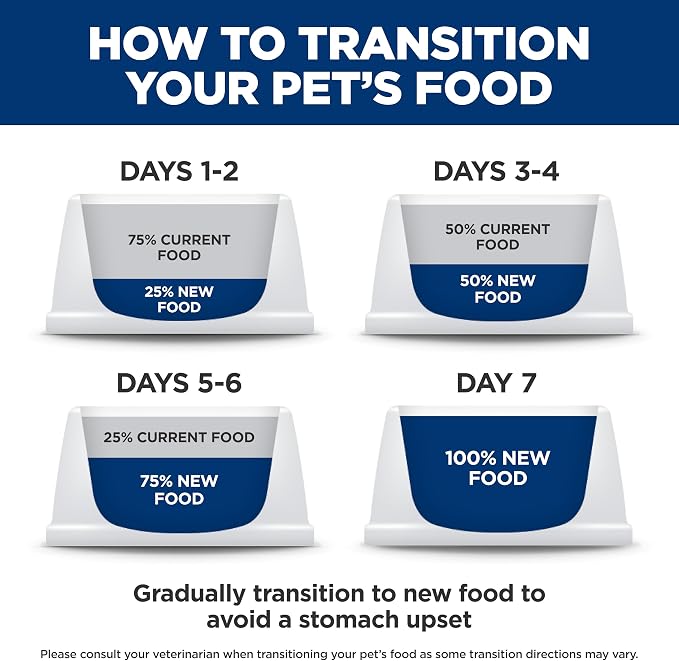 Hill's Science Diet Adult 7+ Healthy Cuisine Wet Cat Food | #1 Veterinarian Recommended, Roasted Chicken & Rice, 2.8 oz. Cans, 24-Pack