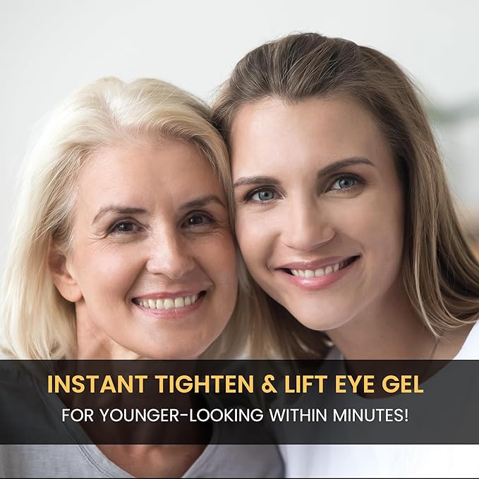 Temporary Instant Under Eye Tightener: Reduces Under-Eye Bags, Dark Circles, Puffiness, Wrinkles Advanced Firming Polysaccharide Formula 30 ml