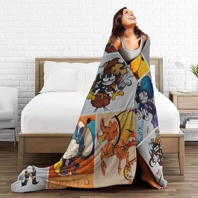 QETXVI Custom Blanket with Photos Text Customized Blanket Personalized Flannel Throw Blankets for Adult Kid Birthday Christmas Halloween Fathers Mothers Valentines Gift - 50"x 60"