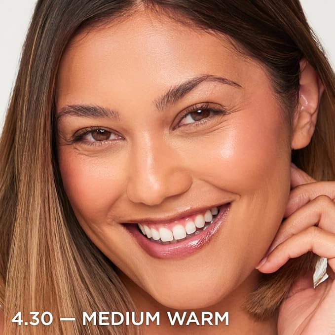 HALEYS Re-form Luminous Skin Foundation, VEGAN + CRUELTY-FREE, Blurs, Conceals, Blendable, Buildable Med-to-Full Coverage, Weightless, Oil-free, All-Day Wear, Hyaluronic Acid, All skin types (4.3)