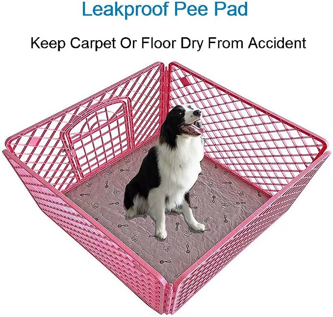 Peepeego 2Pack 36"x36" Pee Pads Washable Waterproof Rugs for Dog Training