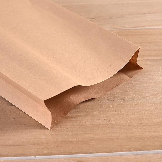 Disposable Paper Bag, 100 Pack Sanitary Napkin Disposal Bags | Feminine Hygiene Disposal Bags, Kraft Paper Bag, Sturdy and Waterproof, Suitable for Sanitary Napkins, Gift Bags