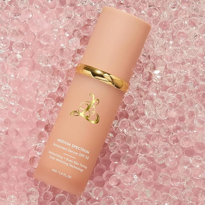 Foundation 4 In 1 Liquid Foundation, Long Lasting Waterproof, Spf 50+,& Longwearing & Waterproof, Hydrating Color Changing Foundation Light Spectrum for Gym, Sport (2pc)