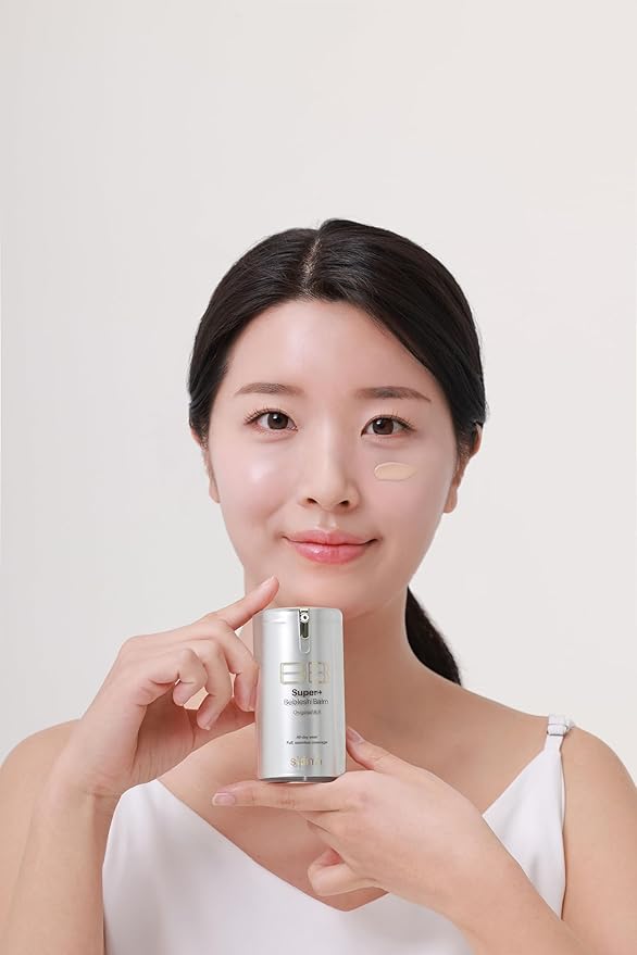 SKIN79 Super+ Beblesh Balm, Original B.B, Gold, 40 ml US Version - K Beauty Flawless Radiant Base Foundation Makeup Instant Blemish Cover Tinted Moisturizer Natural 21 color