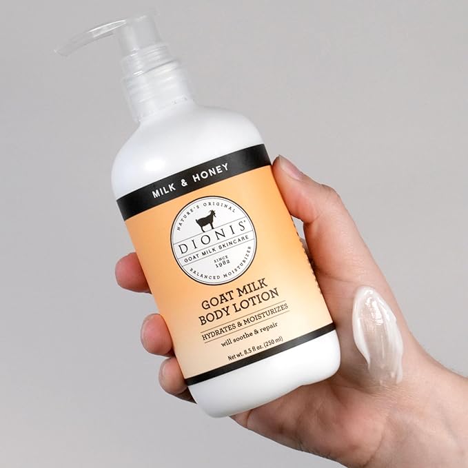 Dionis Goat Milk Body Lotion Milk & Honey 8.5 oz (Pack of 1)