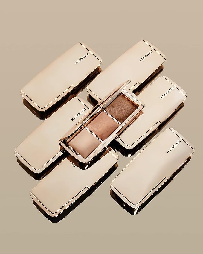 Hourglass Ambient Lighting Palette. Three-Shade Highlighting Palette for Your Best Complexion.Cruelty-Free and Vegan. VOL 2