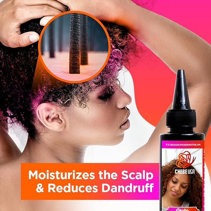 Uhuru Naturals Original Black Castor Hair Growth (4oz) -Remedy All Hair Types.| Nourish, Strengthen & Lock in Moisture
