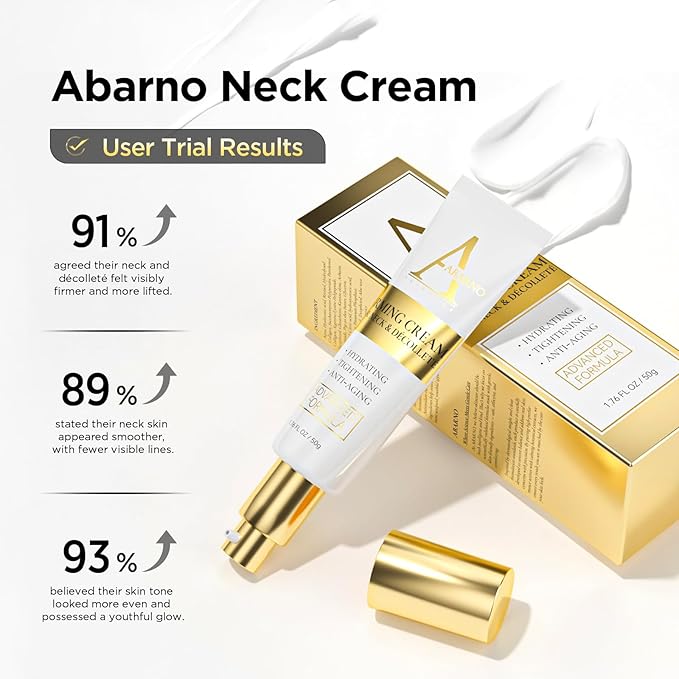 Firming Neck Cream for Crepey Skin Body Care Comfort,Moisturizing, Tightening Lotions Cosmetic Skin Care Skin & Repair for Women（Platinum）
