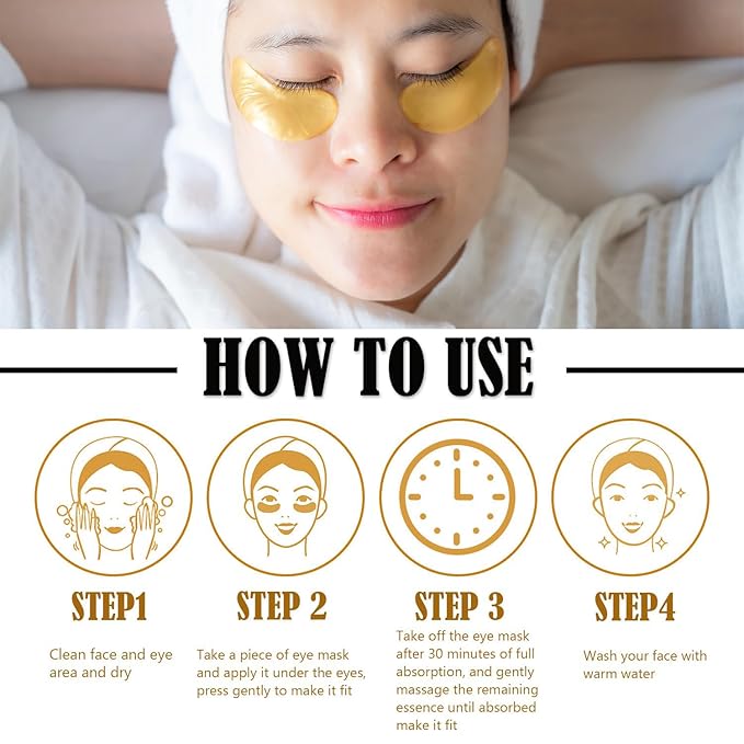 Eakroo 30 Pairs Lip Mask & Eye Mask, Anti Wrinkle Patches for Lip, Party Supplies, Lip Mask Patches, Lip and Eye Mask Bulk, Eye Patches for Puffy Eyes, Mothers Day Gifts, Teacher Appreciation Gifts