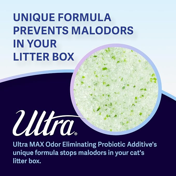 Ultra Max Deodorizer, Works with Any Cat Litter, Odor-Eliminating Additive