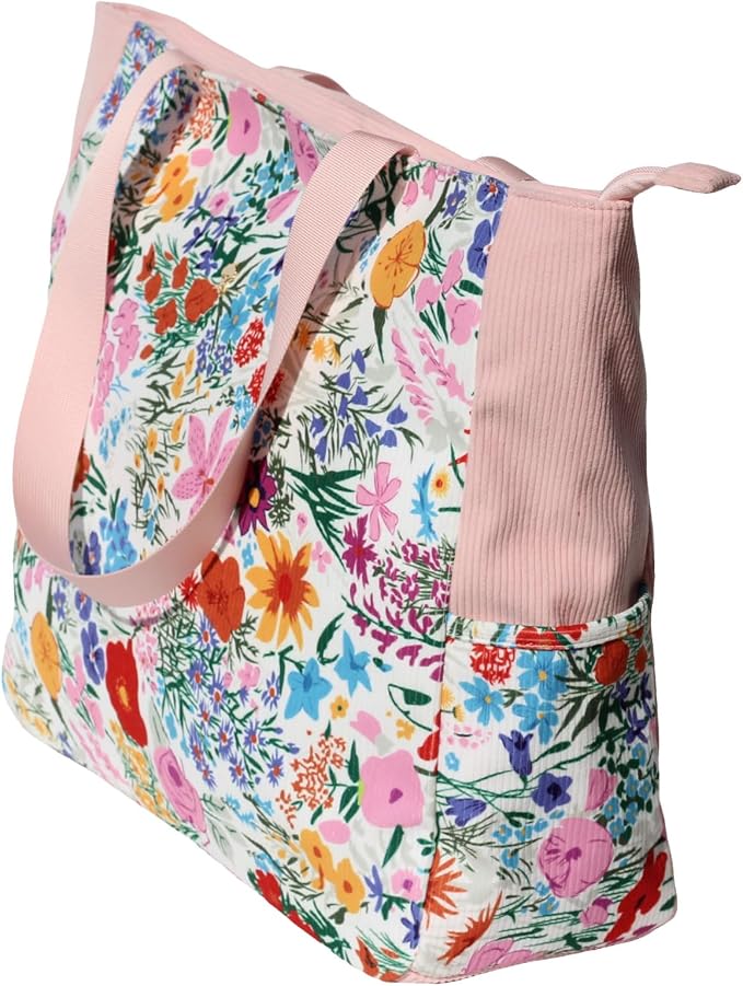 ESVAN LARGE BEACH BAG Water Resistant Lightweight 20 inch Women Oversize Tote Bag for Gym Beach Travel Pool Yoga Nurse