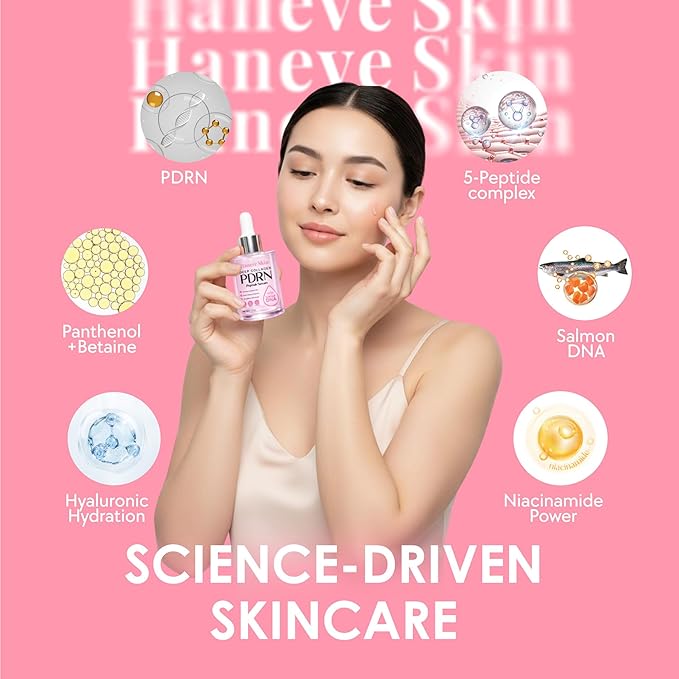 Deep Collagen PDRN Salmon DNA Peptide Serum with Niacinamide – Hydrating Facial Serum with Collagen-Supporting Peptides & Barrier-Strengthening Formula – For Smooth, Radiant, Moisturized Skin – 50ml