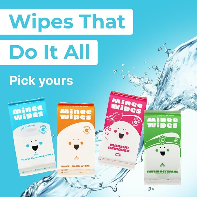 Feminine Wipes for Women – Flushable pH Balanced Wipes, 99% Water & Aloe – Unscented, Gentle Intimate & Period Care with Odor Protection – Daily Hygiene & Travel Essentials – 24 Pack, 144 Wipes