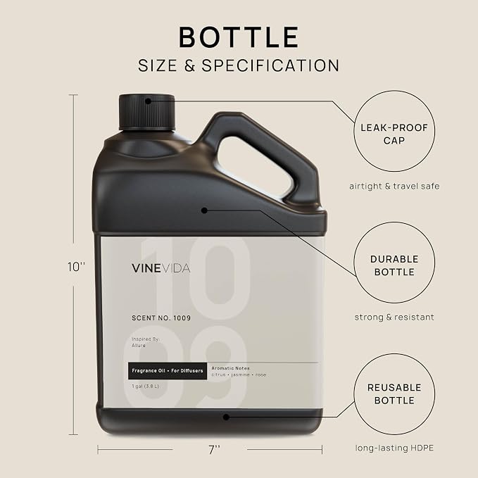 VINEVIDA (128oz) Hotel Fragrance Collection - Diffuser Oil - Inspired by Melia Hotels - Scent No.1009
