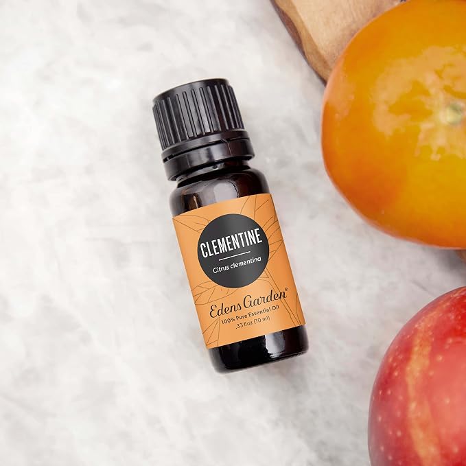 Edens Garden Clementine Essential Oil- 100% Pure Premium Grade, Undiluted, Natural, Therapeutic, Aromatherapy, The Best for Diffuser, Candle, Laundry, Kid Safe 10 ml (.33 fl oz)