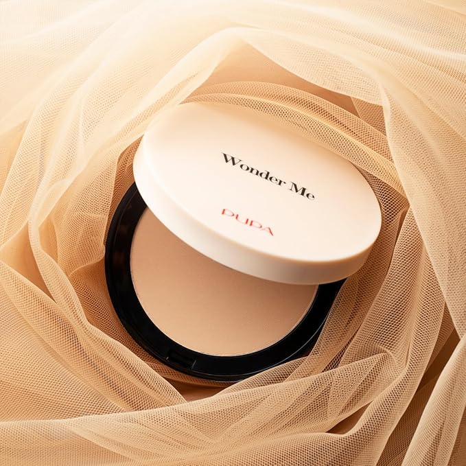 Pupa Milano Wonder Me Powder-no-Powder - Setting Powder Reduces Pores - Makes Skin Texture Smoother and Firmer - Talc Free - 009 Banana - 0.22 oz