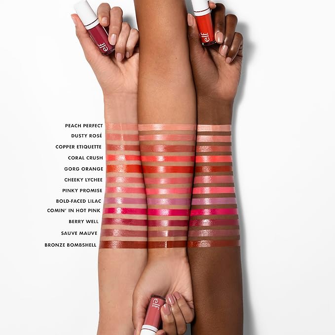 e.l.f. Camo Liquid Blush, Long-lasting Liquid Blush For High-pigment Color, Creates A Soft, Dewy Finish, Vegan & Cruelty-free, Dusty Rosé