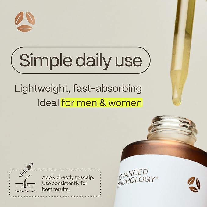 HairStem Follicle-boosting Triceutical Serum for Thicker Fuller Hair | Triple-Action, Multi-Zonal Topical Serum for Hormonal, Nutritional, and Inflammatory-Related Hair
