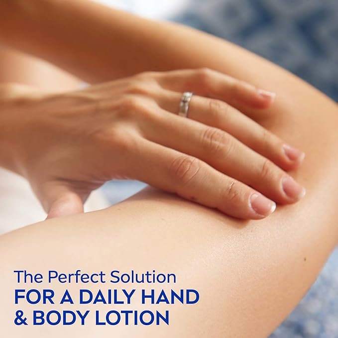 NIVEA Smooth Daily Moisture Body Lotion, Shea Butter 16.9 oz (Pack of 2)