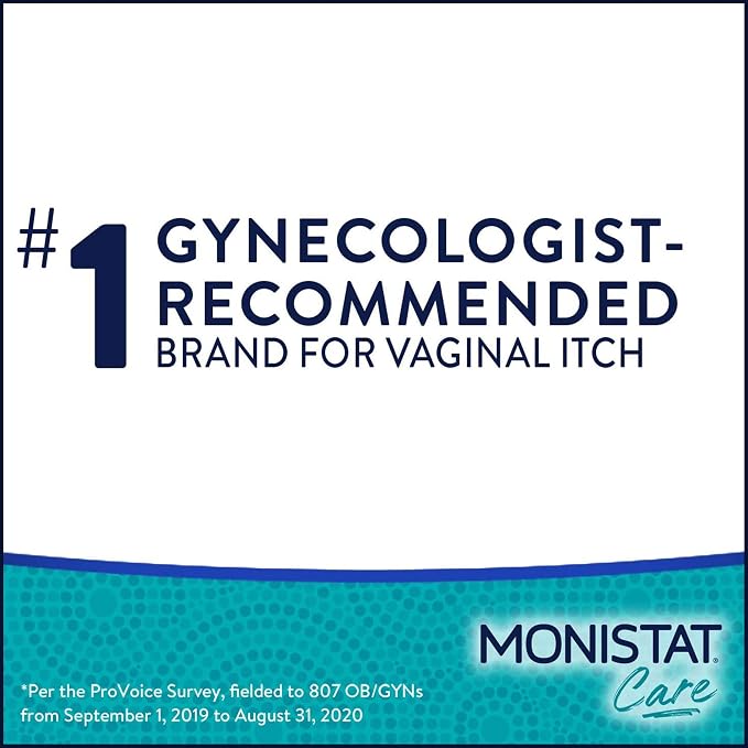 Monistat Instant Itch Relief for Women, Feminine Care Spray, for Relief from Intense Vaginal Itch, 2 Oz