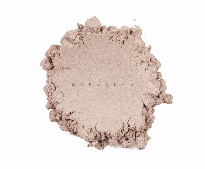 MARBLERS Fine Natural Mica Powder [Orange Gray] 0.11oz (3g) | Highly Pigmented | Non-Toxic, Vegan, Cruelty-Free | Eyeshadow, Body Butter, Nail Polish, Nail Art | Party, Body, Face Makeup