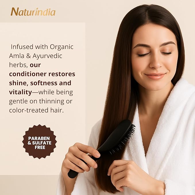 Deep Conditioner for Damage Dry Hair Ayurvedic treatment Organic with ALOE SHIKAKAI and AMLA plants For Women