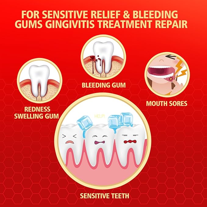 KeLeek 2PCS 10% Nano-Hydroxyapatite Bee Wasp Venom Toothpaste for Remineralizing Enamel & Sensitive Relief,Gingivitis Bleeding Gum Treatment Repair, Fights Plaque,Whitening Teeth - 120MIN Fresh Breath