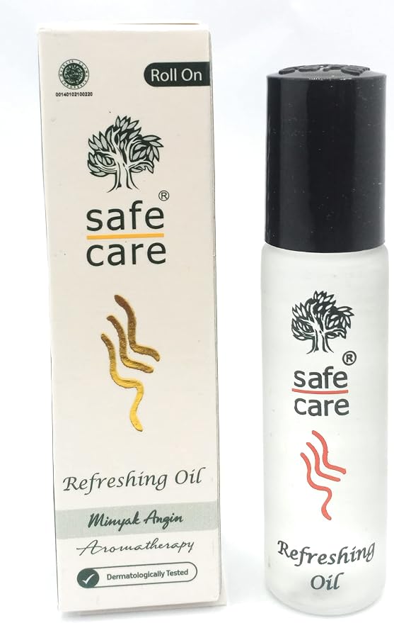 Safe Care Roll on Refreshing Oil Aromatherapy, 10 Ml (Pack of 6)
