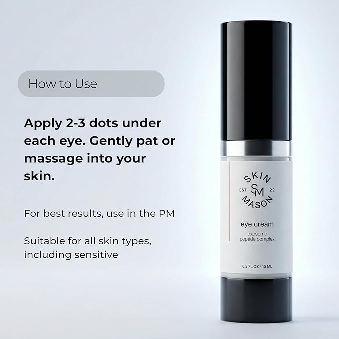 Retinol Peptide Eye Cream For Dark Circles, Anti-aging, Puffiness, Fine Lines, Under Eye Bags