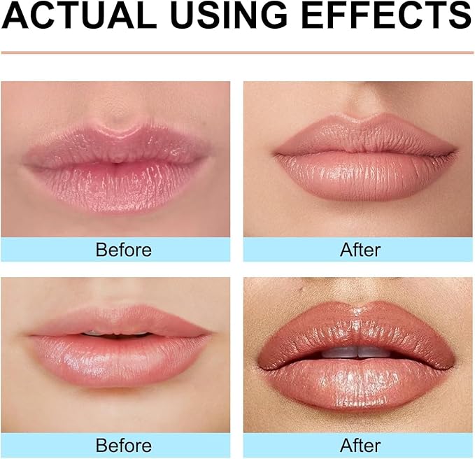 Dulele 3PCS Lip Liner Set, Peel Off Lip Liner Tattoo, Peel Off Lip Stain, Long Lasting Waterproof Lip Stain Peel Off, Transfer Proof Matte Finish Lip Gloss