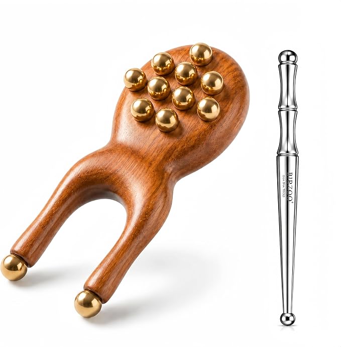 Scarab Acupressure Tool & TMJ Pen Set, TMJ Relief Products Jaw, Facial Acupressure Massage Tools for Jaw Tension Relief, Trigger Point Massage, Facial Fascia Release & Pressure Point