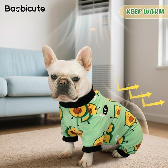 4 Pack Dog Pajamas Soft Lightweight Dog Recovery Suit Onesie Clothes for Small Medium Female Pet Boys Girls Dogs