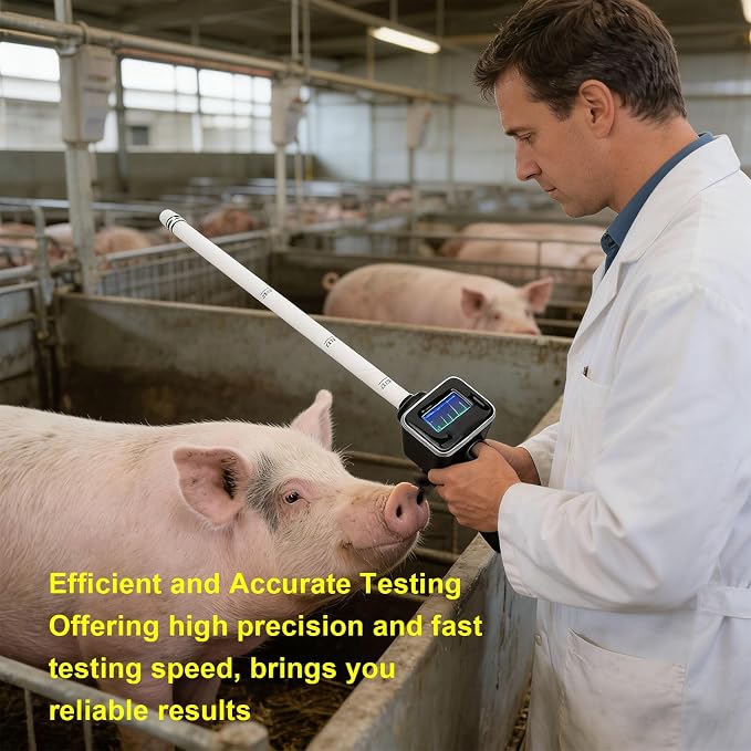 Canine Breeder Tester for Cats Pigs Livestock, Efficiency Portable Dogs Breeding Pregnancy Test Machine