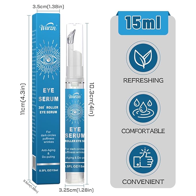 Eye Essence Is Used To Relieve Puffiness, Bags Under The Eyes, Fine Lines, Dark Circles, Wrinkles,Improve Skin Elasticity