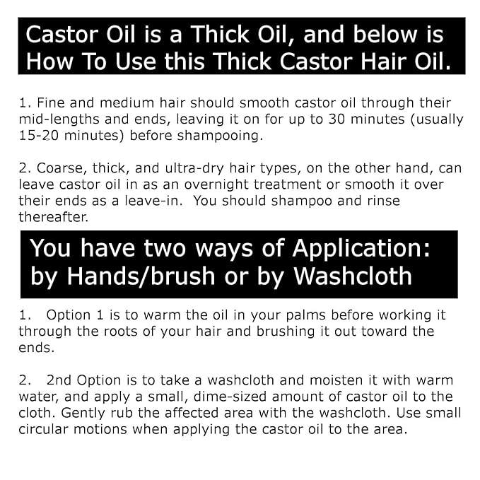 Essentially KateS Castor Oil 16 Fl Oz (Glass Bottle) - Original - A Huge Glass Bottle with a Pump - 100% Pure and Natural, Cold Pressed, and Hexane-Free - Hair and Body