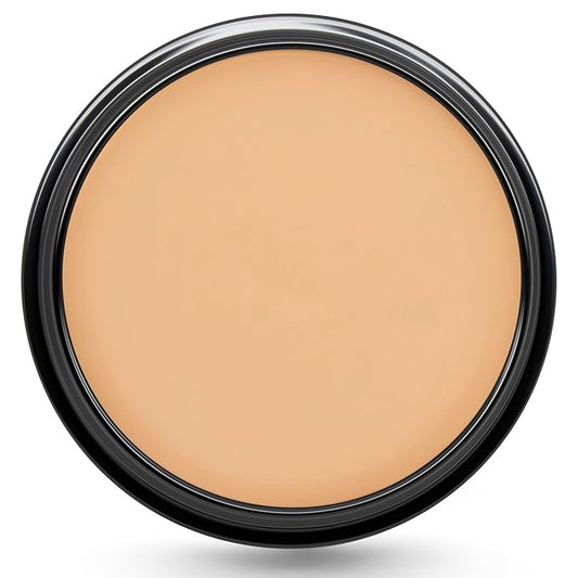 Graftobian HD Glamour Crème Foundation 1/2oz, Weightless Full Coverage Makeup, 65 Inclusive Shades, For All Skin Types, Natural or Full-Glam Looks, For Professionals and Beginners (Deep Sunset)
