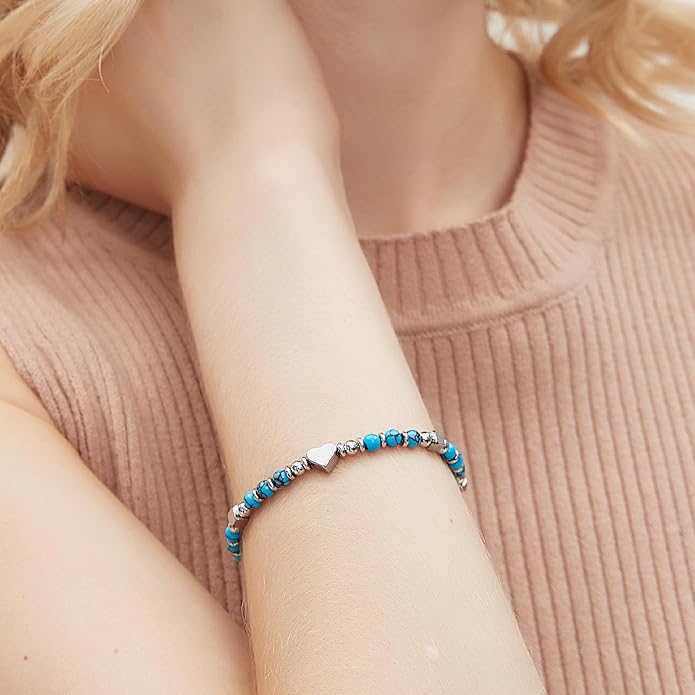 TONY & SANDY Tiny Beaded Bracelets for Women, Sometimes You Forget You're Awesome Gift, Unique Gifts for Women, Mom, Daughter, Wife, Coworker, Best Friend, Bestie, Granddaughter