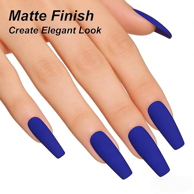 YTD Likomey Klein Blue Gel Nail Polish,15ml Salon Home DIY Manicure and Pedicure Ultramarine Electric Blue Fall Winter Soak Off UV Color Varnish,CS004