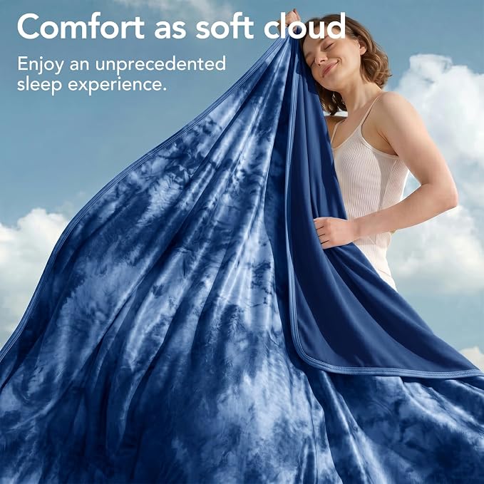 Cooling Blanket Twin 60"x80" for Hot Sleepers | Cold Summer Soft Blanket for Bed Couch and Travel Absorbs Heat Q-Max>0.35 Cool Lightweight Throw for Night Sweats Menopause