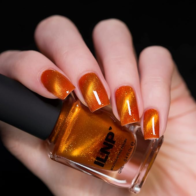 ILNP Amber - Warm Amber Magnetic Nail Polish