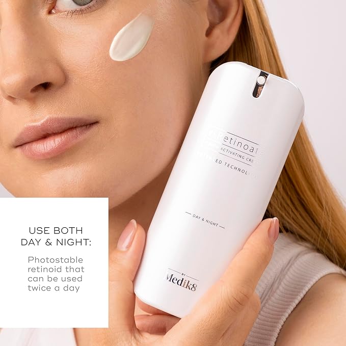 Medik8 R-Retinoate Day and Night - Intensive Hydrating, Plumping Vitamin A Face Serum - Reduces Fine Lines, Wrinkles - Vitamin C Face Serum - 1.7 oz