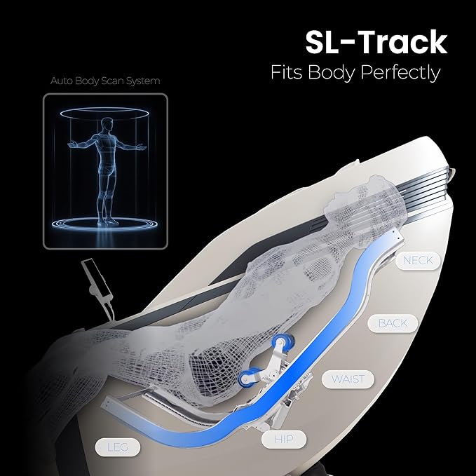 Osaki Ai Monarch LE | Full Body | Sonic Massage | 3D + Massage Mechanism | Body Scan | Hand Reflexology (Brown)