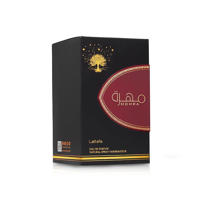 Lattafa Mohra for Unisex Eau de Parfum Spray, 3.4 Ounce / 100 ml