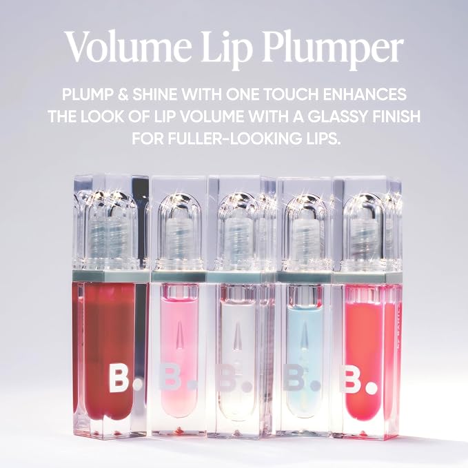 BANILA CO Volume Lip Plumper | Glossy Lip Enhancer with Argan Oil & Vanilyl Butyl Ether | Instantly Boosts Lip Volume with Hydration & Shine (3.2g / 0.11 oz), Maxi Crystal