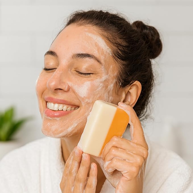 Relumins Glutathione Soap Bars for Smooth, Hydrated Skin – Deep Cleanse, Exfoliate & Nourish for All Skin Types - 5 x 150g Bars