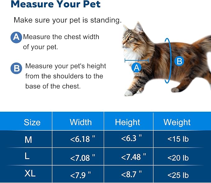 CEESC Cat Flap Door Magnetic Pet Door with 4 Way Lock for Cats, Kitties and Kittens, 3 Sizes and 2 Colors Options (M- Inner Size: 6.18"(W) x 6.30"(H), White)